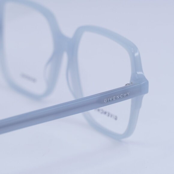 🕶️ New Givenchy GV50044I 084 Eyeglasses - Shiny Blue Frame - Picture 5 of 10